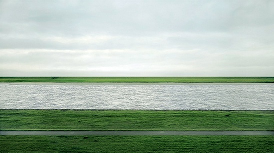 'Rhein II' de Andreas Gursky